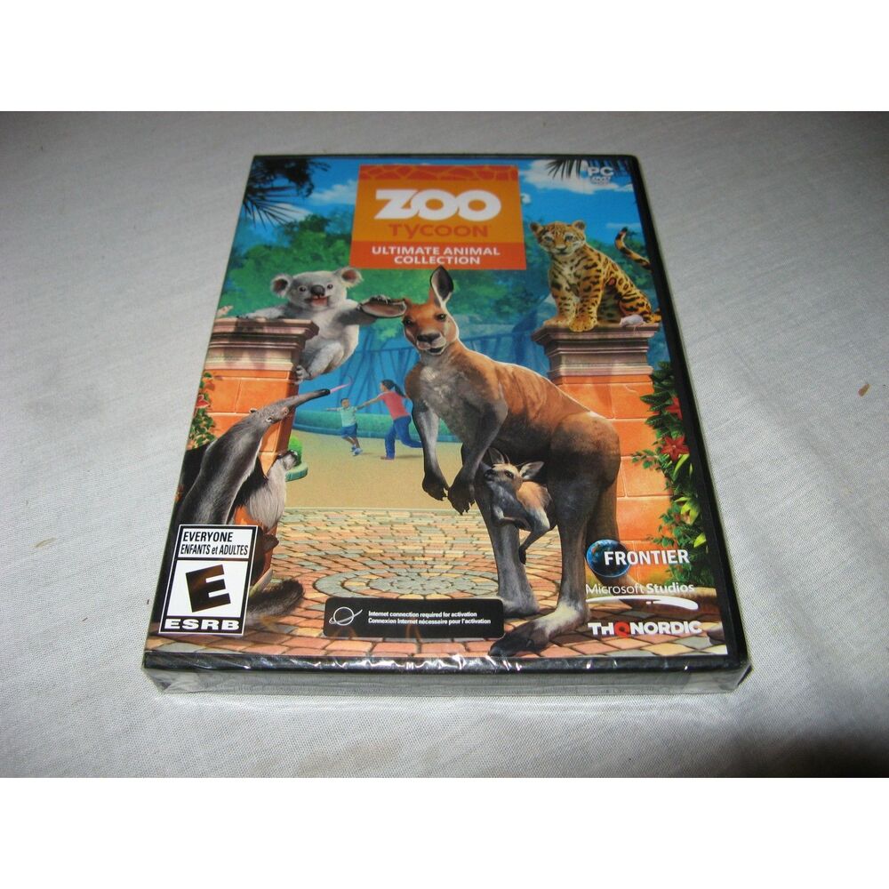 Zoo Tycoon: Ultimate Animal Collection - (PC COMPUTER, DVD) NEW